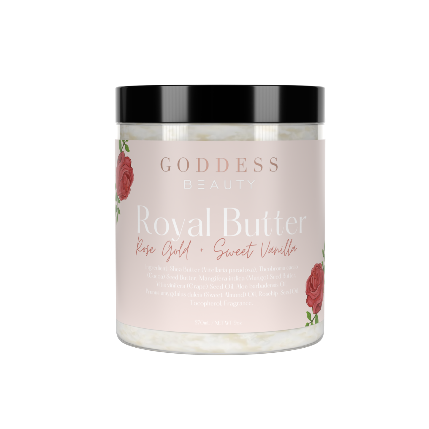 Rose Gold + Sweet Vanilla Royal Body Butter
