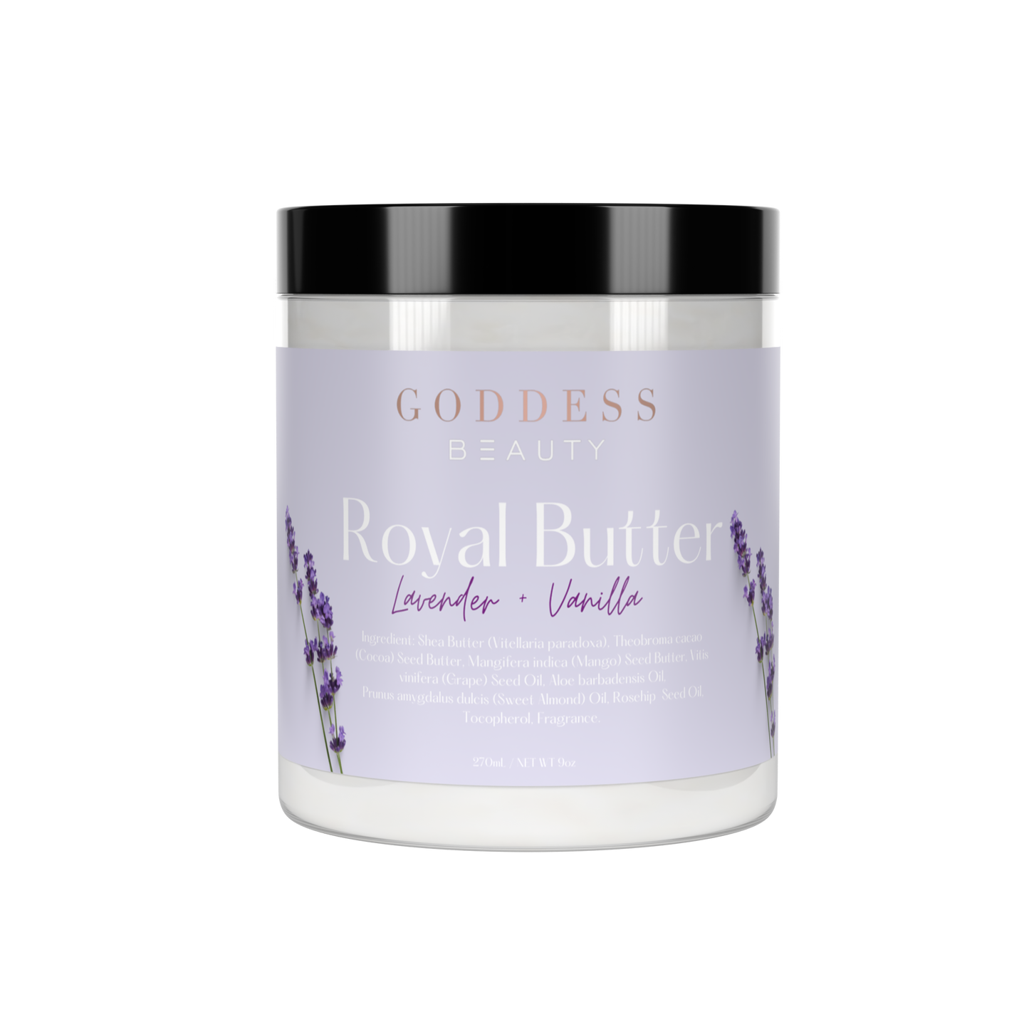 Lavender + Vanilla Royal Body Butter